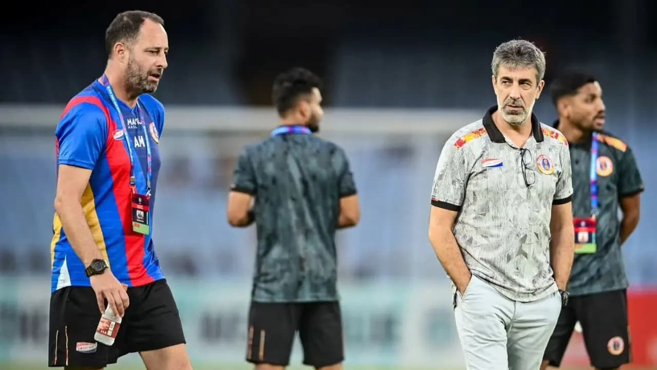 East Bengal vs. Inter Kashi match