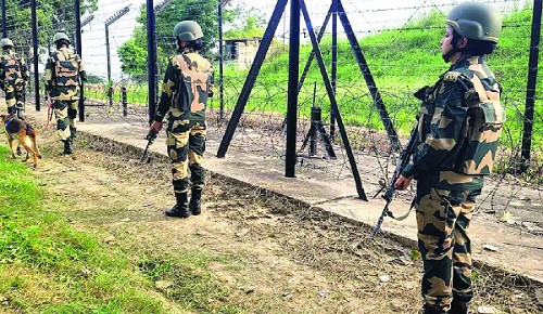 Land handover to Bsf