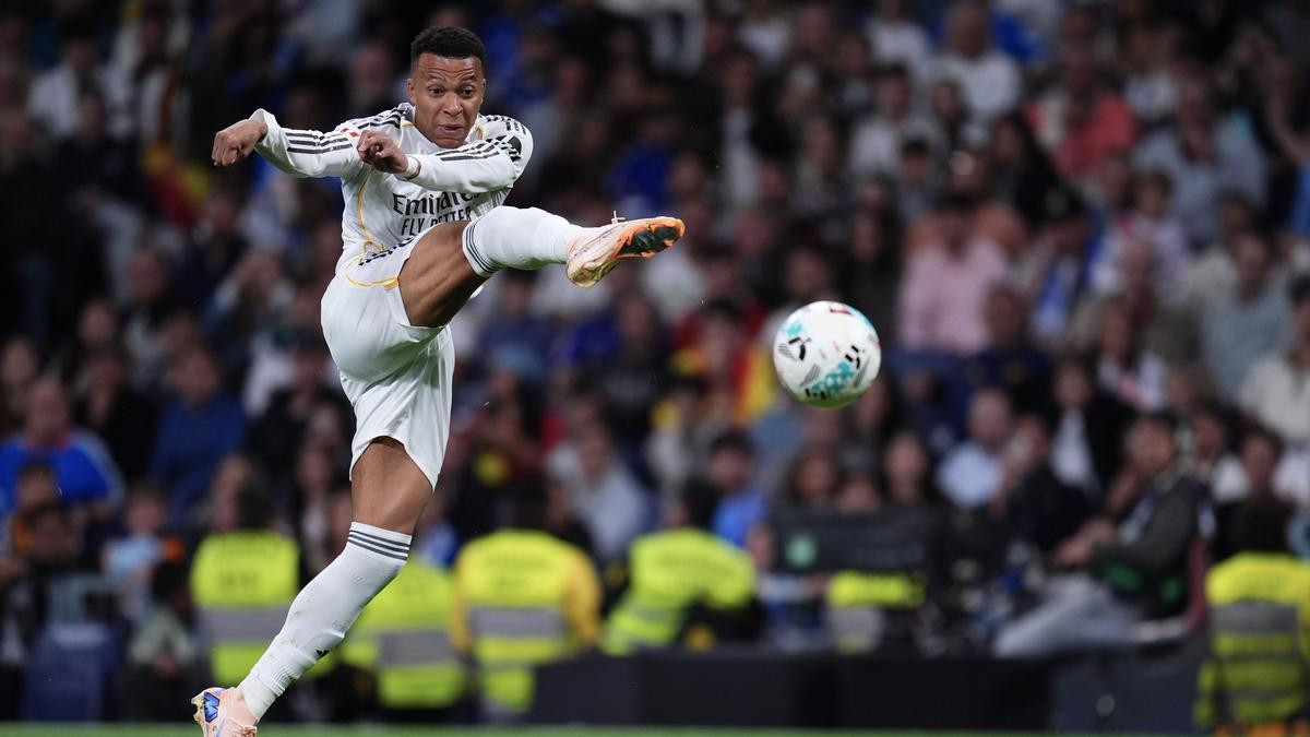 Real Madrid's Kylian Mbappe