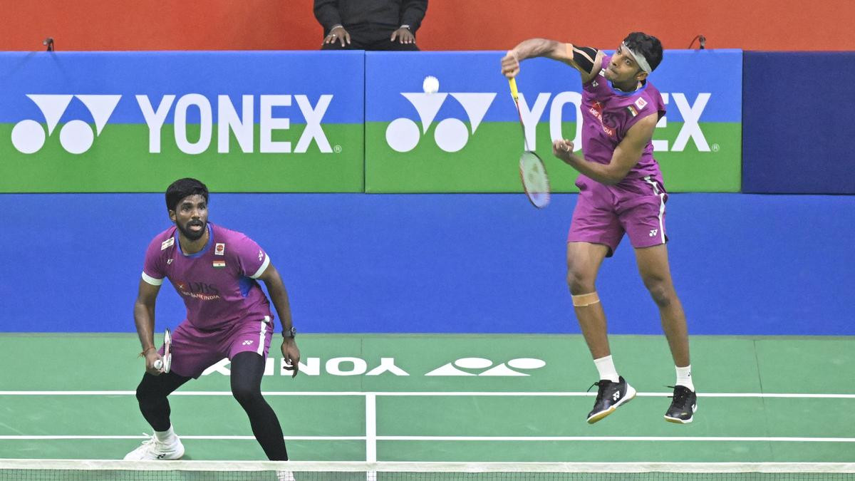 Satwiksairaj Rankireddy (left) and Chirag Shetty (right)