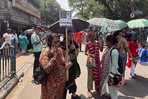 Parents Protest Outside School