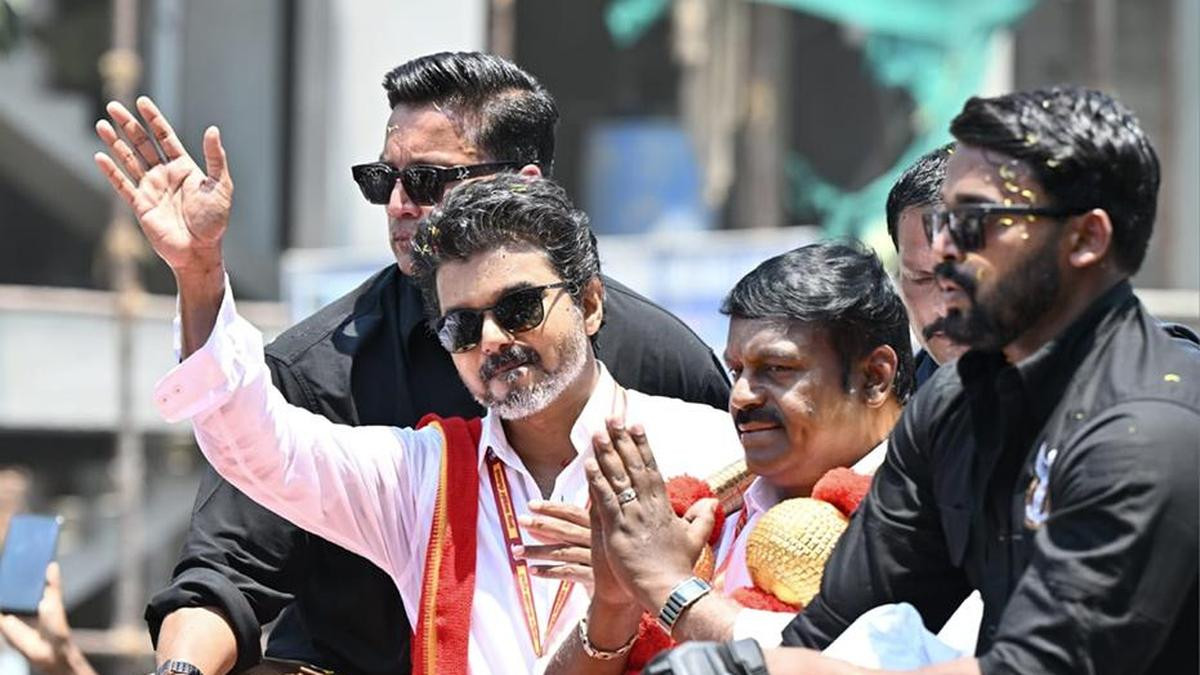 Tamilaga Vettri Kazhagam (TVK) led by actor Joseph C. Vijay