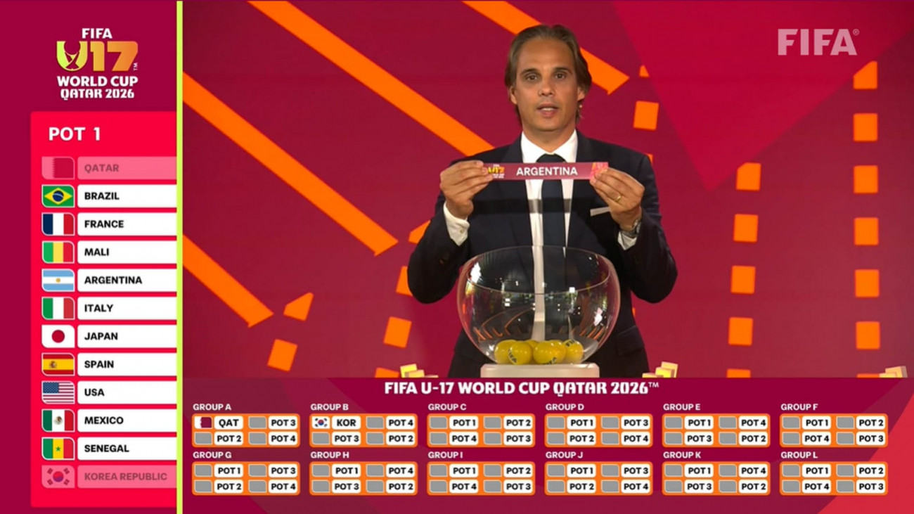 The FIFA U-17 World Cup draw has been held