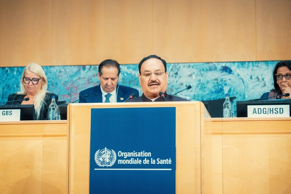 Union Health Minister JP Nadda