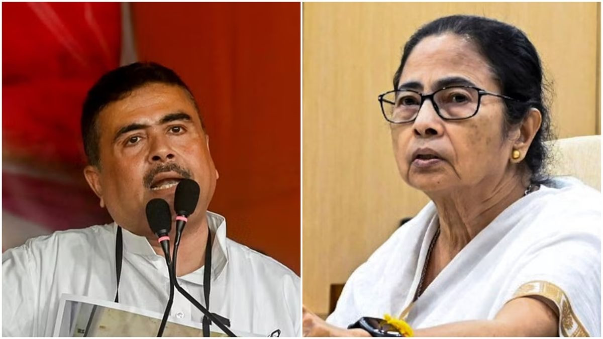 Mamata Banerjee And suvendu Adhikari