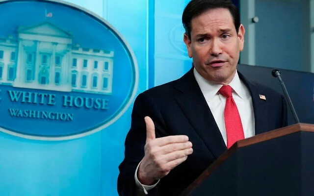 US Secretary of State Marco Rubio