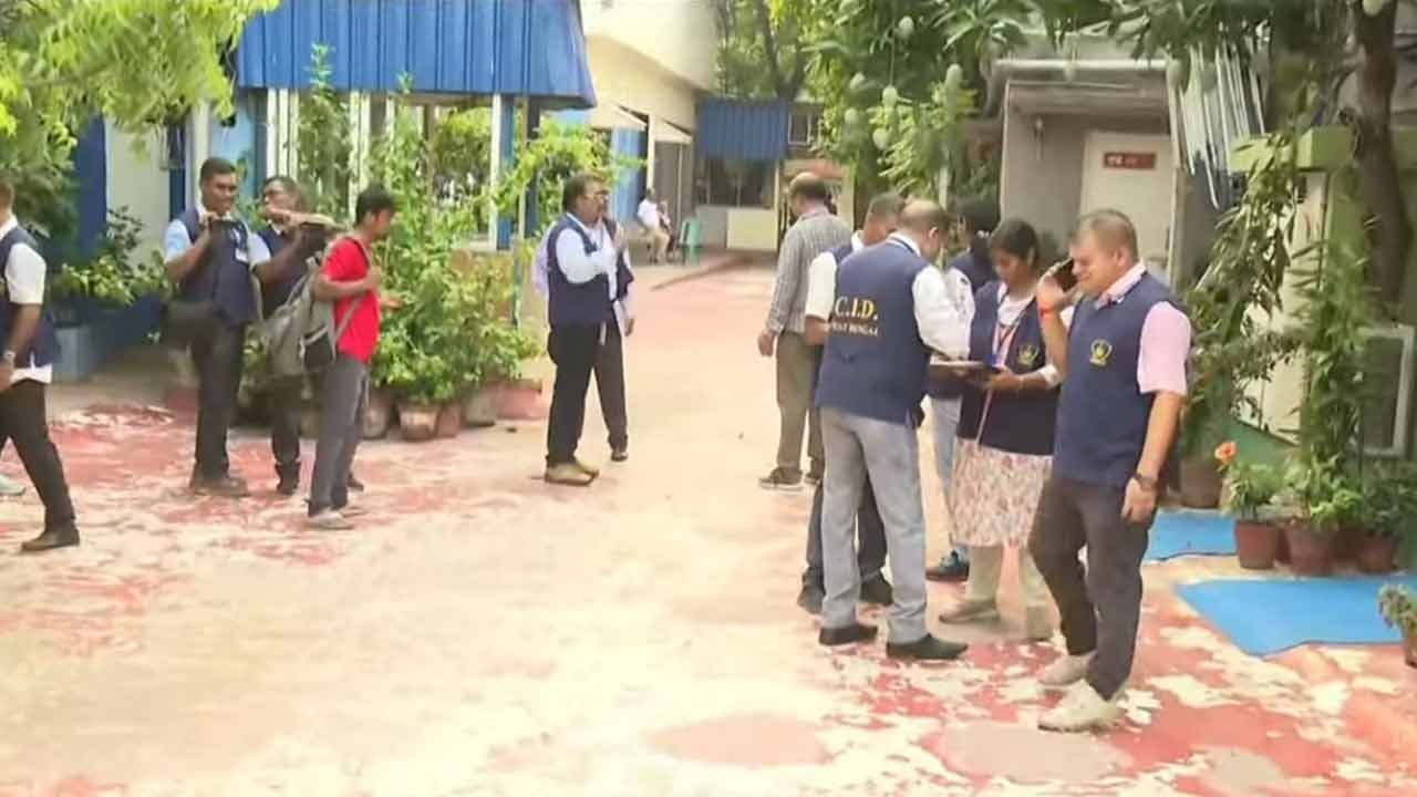 CID team at the TMC central office in Kalighat