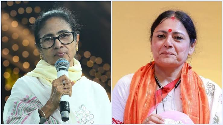 Agnimitra Paul & Mamata Banerjee