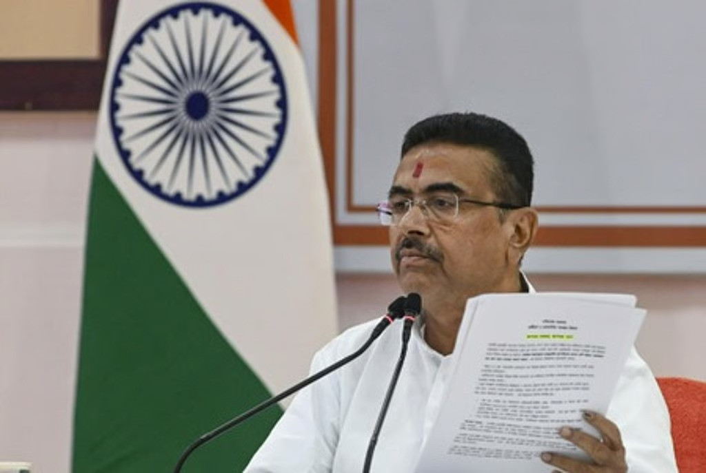 Chief Minister Suvendu Adhikari