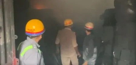 Fire breaks out at tyre rubber processing factory in Ghaziabad