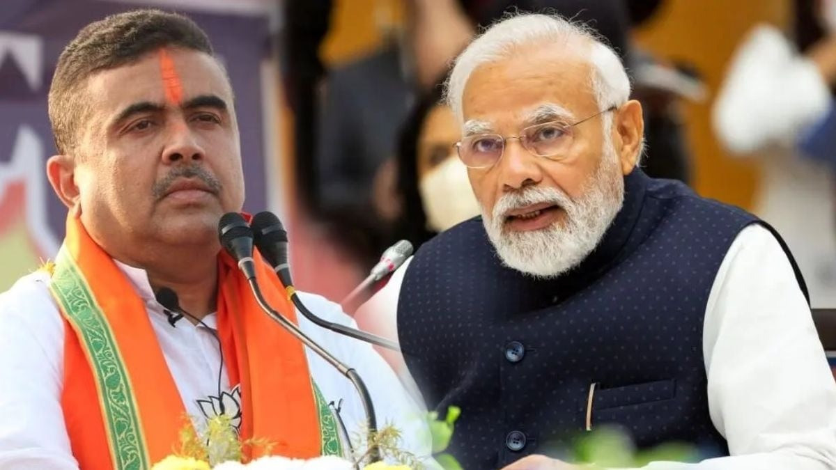 Prime Minister Narendra Modi  Met Suvendu Adhikari