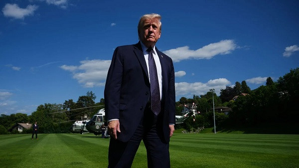 US President Donald Trump