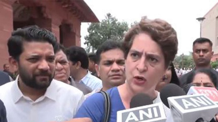 Congress MP Priyanka Gandhi
