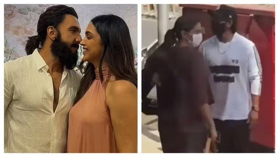 Deepika Padukone-Ranveer Singh Enjoy Dosa Date In Mumbai