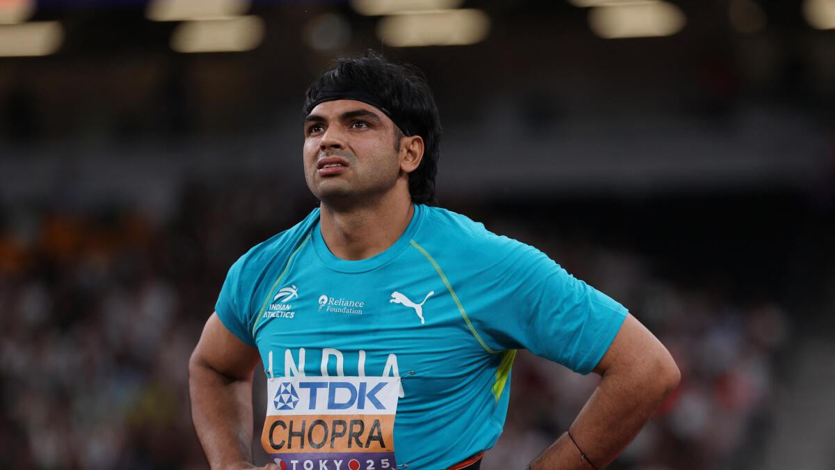 Star javelin thrower Neeraj Chopra