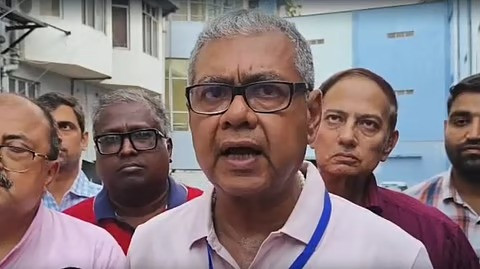 West Bengal Health Minister Sharadwat Mukhopadhyay