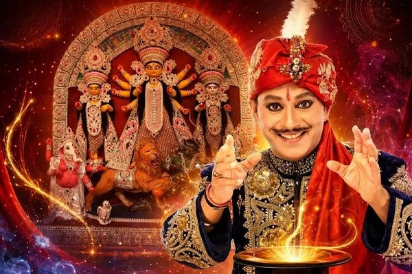Kolkata will witness p c sorcars magic at a puja pandal