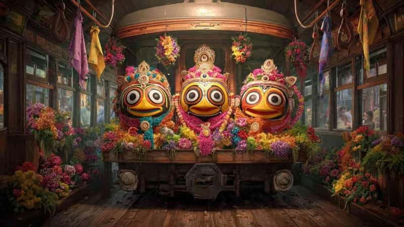 Kolkata tram Rath Yatra
