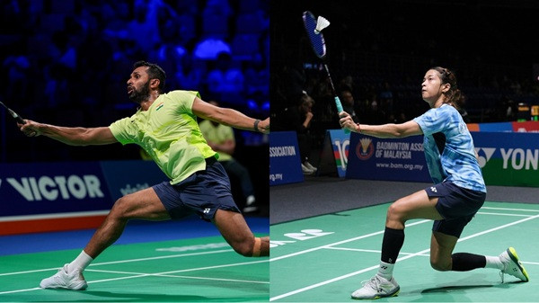 H.S. Prannoy run in Indonesia Masters ended on Thursday even as Ashmita Chaliha advanced