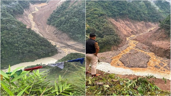 North Sikkim landslide