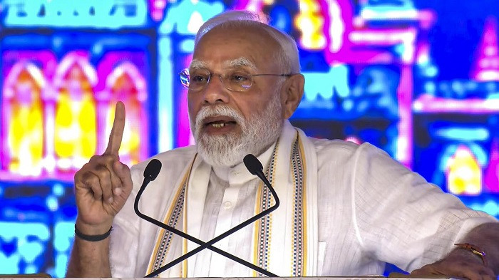 PM Narendra Modi in Vadodara