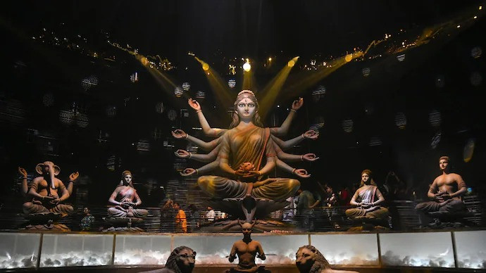 Chorbagan Sarbojanin Durga Puja