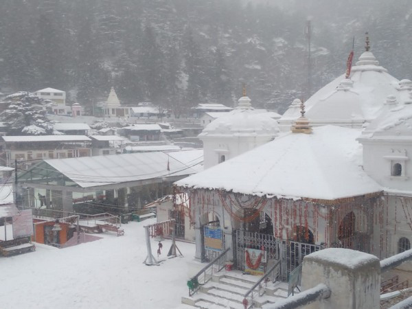 Fresh Snowfall at Gangotri Dham