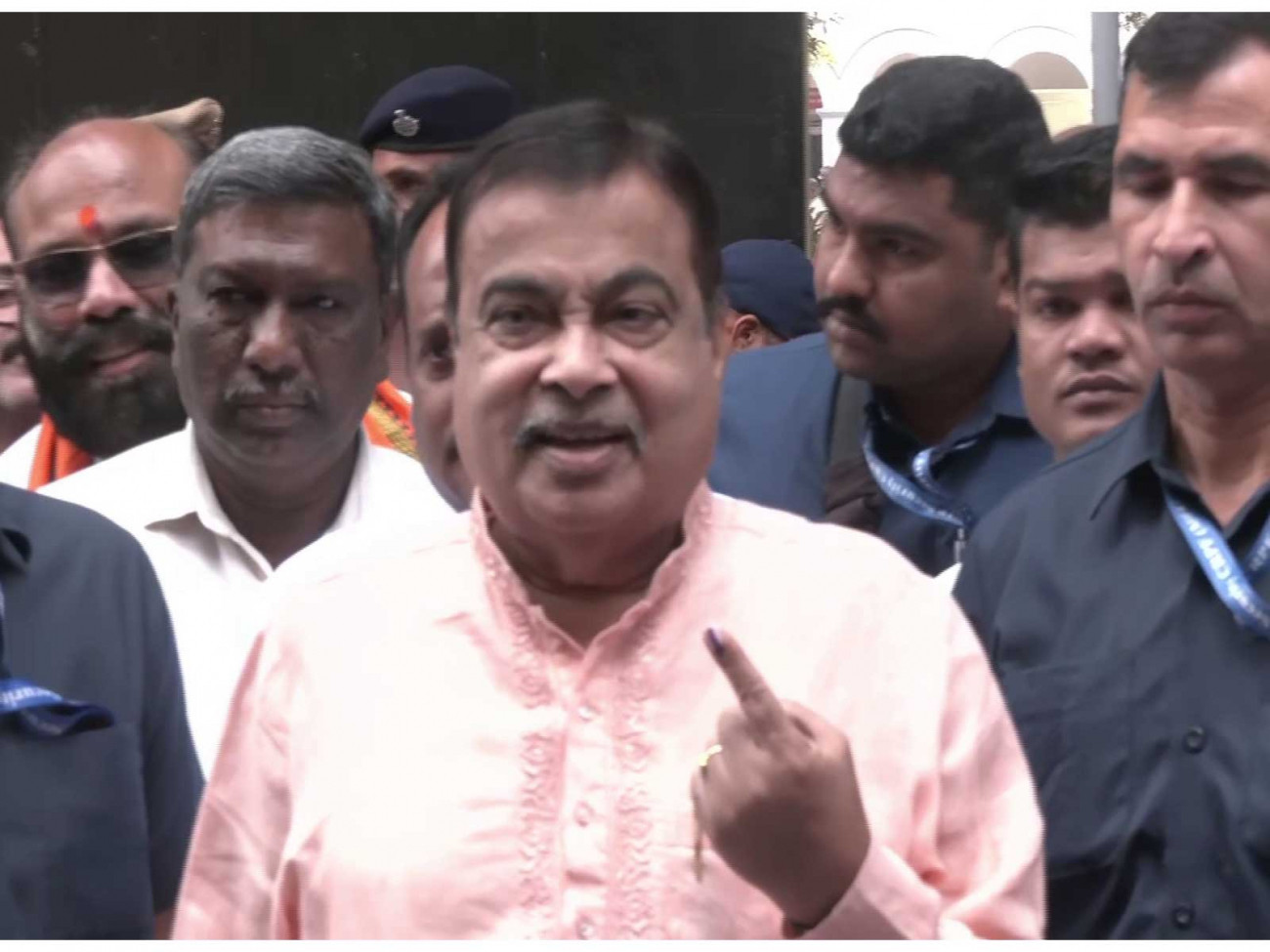 Nitin Gadkari Votes In Nagpur MLC Election 2026