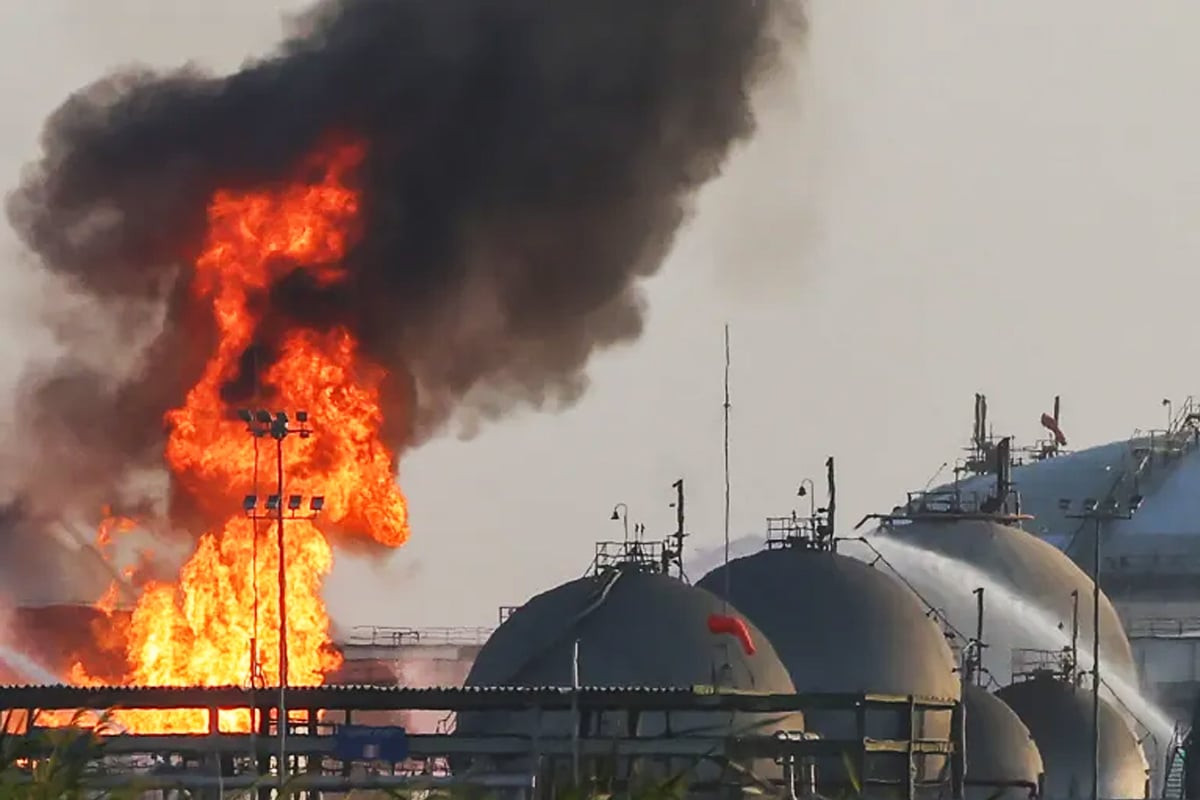 Saudi's Aramco Oil Facility