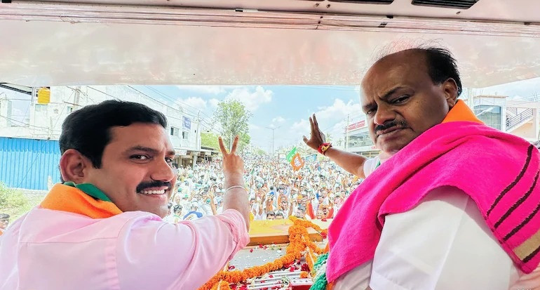 The NDA has won the Karnataka MLC elections in a setback to the ruling Congress