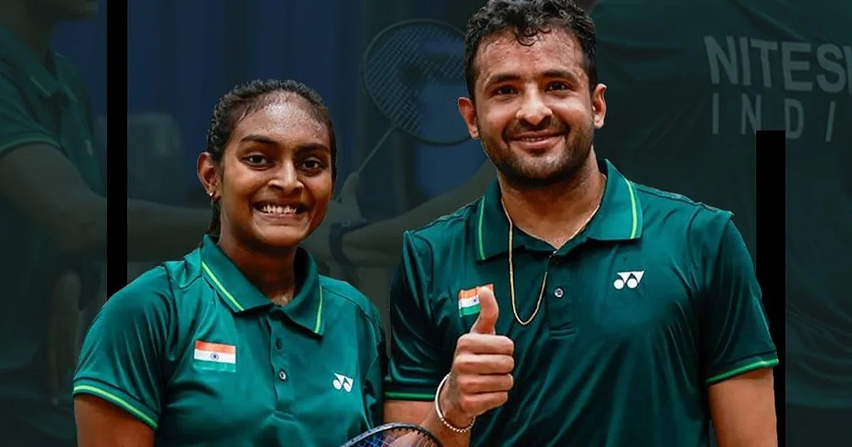 Thulasimathi and Nitesh enter SL3-SU5 mixed doubles final